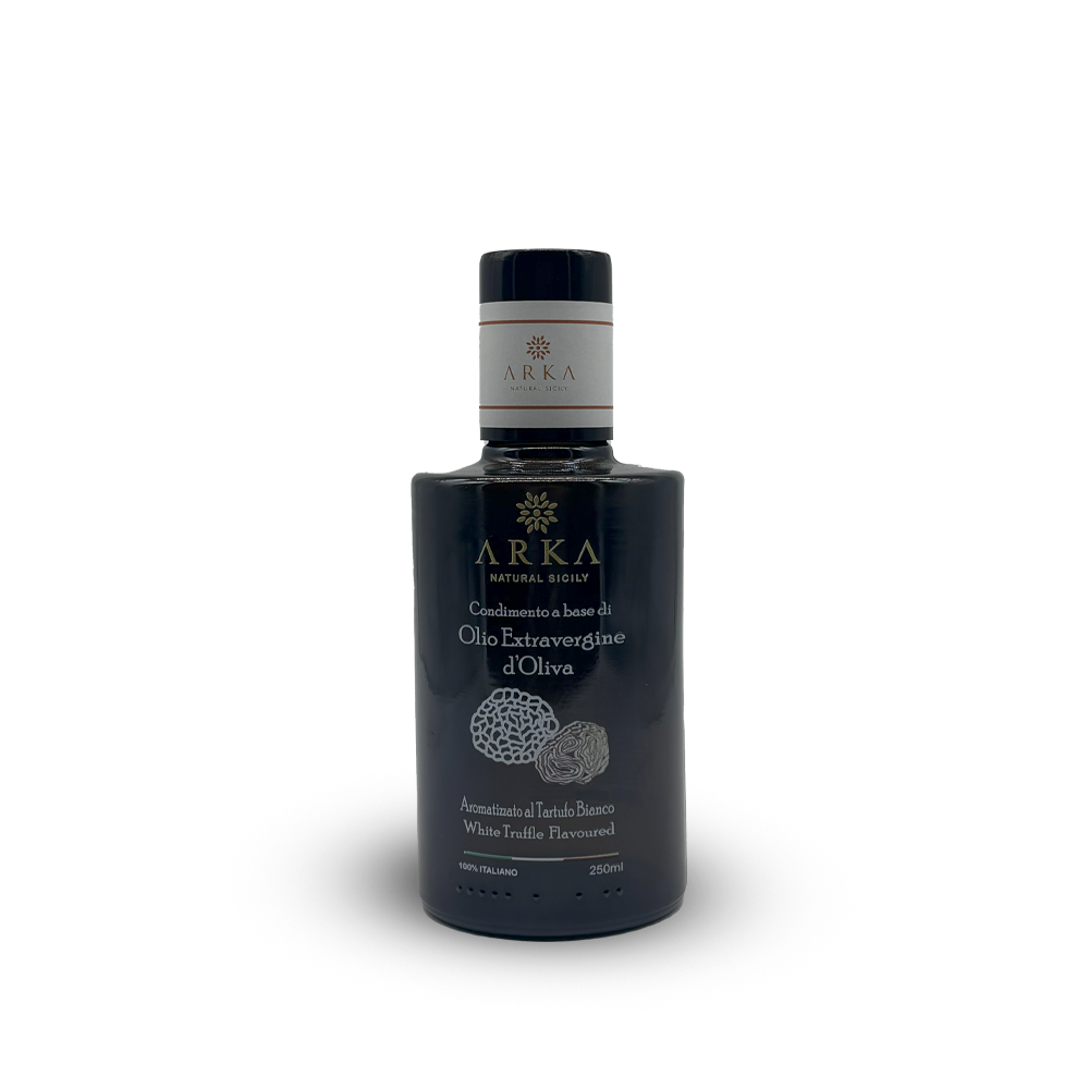 Condimento a base di Olio Extravergine di Oliva Aromatizzato al Tartufo Bianco